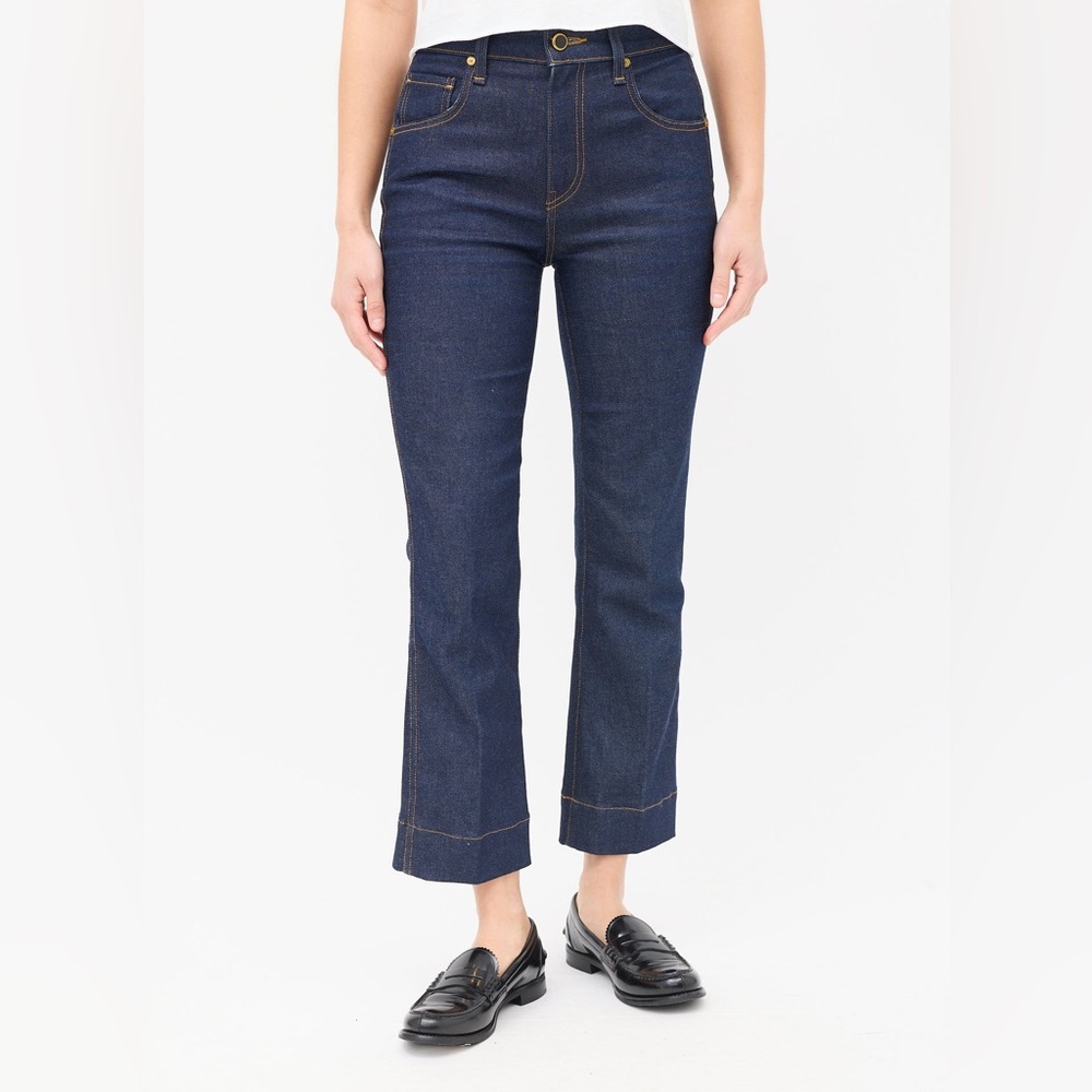 KHAITE Fiona Classic Blue Jeans, Size 27